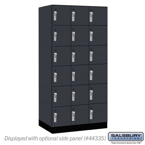 Premier Wood Locker — 6 Tier, 3 Wide