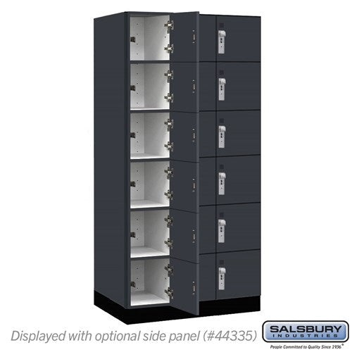 Premier Wood Locker — 6 Tier, 3 Wide