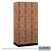 Premier Wood Locker — 6 Tier, 3 Wide