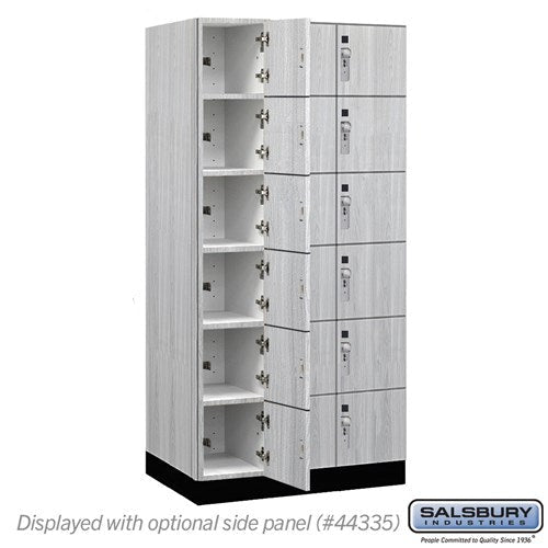 Premier Wood Locker — 6 Tier, 3 Wide