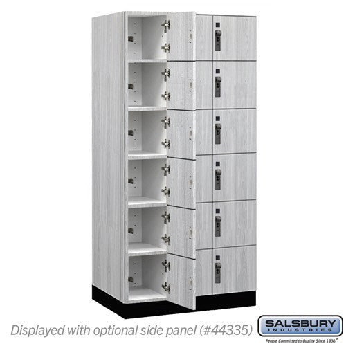 Premier Wood Locker — 6 Tier, 3 Wide