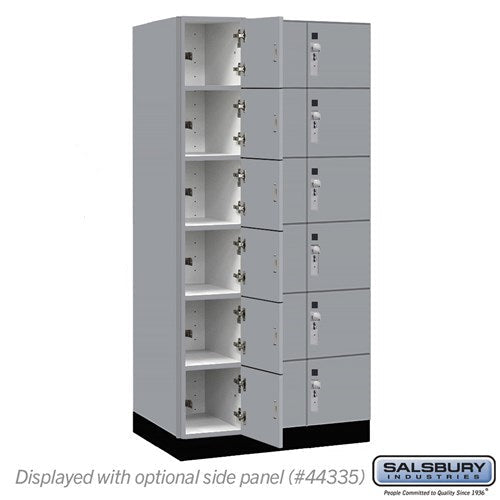 Premier Wood Locker — 6 Tier, 3 Wide
