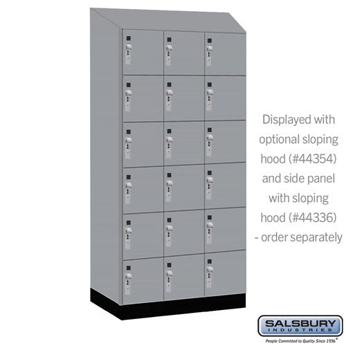 Premier Wood Locker — 6 Tier, 3 Wide