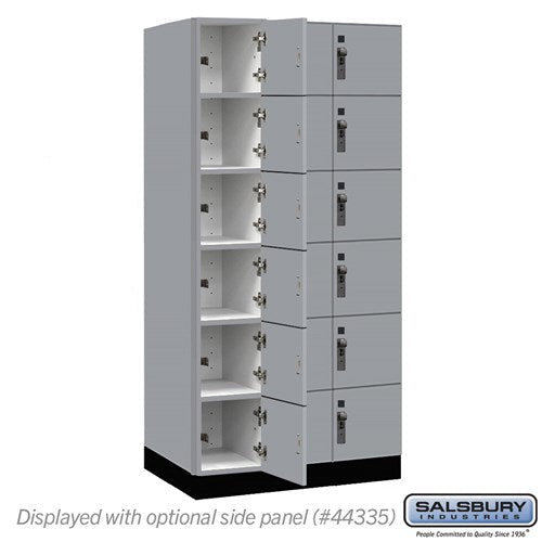 Premier Wood Locker — 6 Tier, 3 Wide