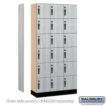 Load image into Gallery viewer, Premier Wood Locker — 6 Tier, 3 Wide