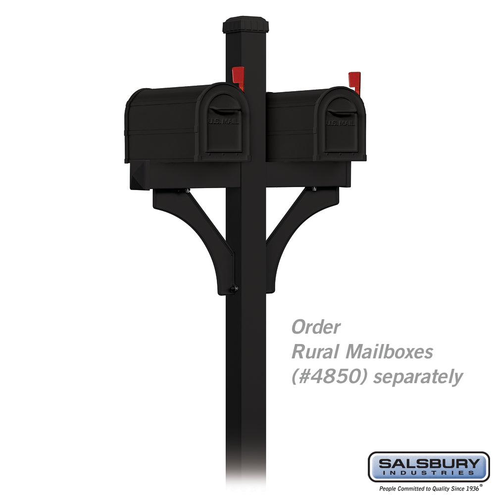 Deluxe Mailbox Post — Rural Mailbox - Your Locker Store