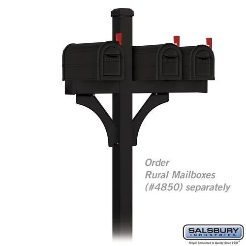 Deluxe Mailbox Post — Rural Mailbox - Your Locker Store