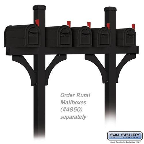 Deluxe Mailbox Post — Rural Mailbox - Your Locker Store