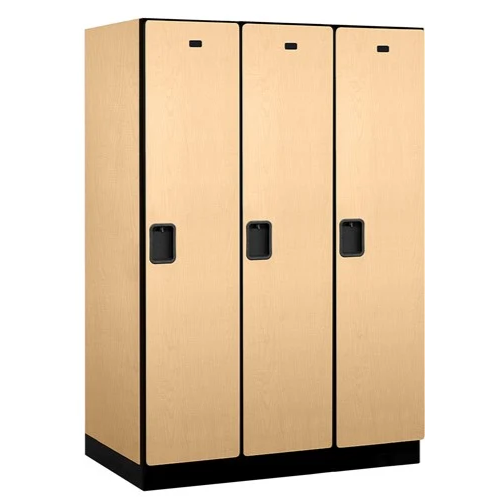 Designer Wood Locker — 1 Tier, 3 Wide