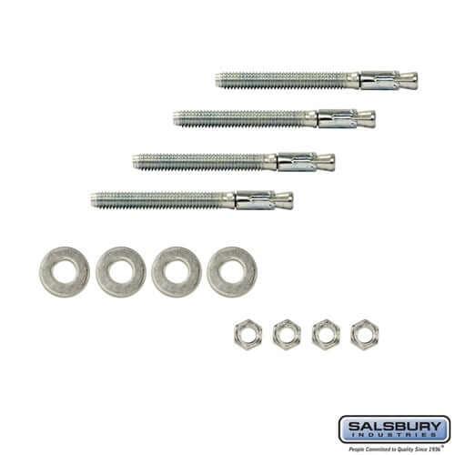 Expansion Wedge Anchor Bench Mounting Kit - Your Locker Store