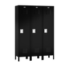 Traditional Metal Locker — 1 Tier, 3 Wide