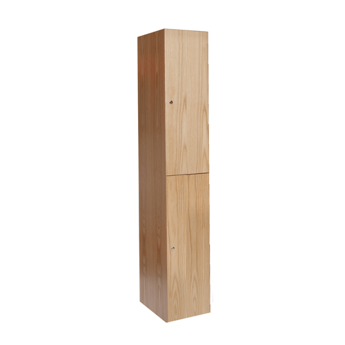 All-Wood Club Locker — 2 Tier, 1 Wide