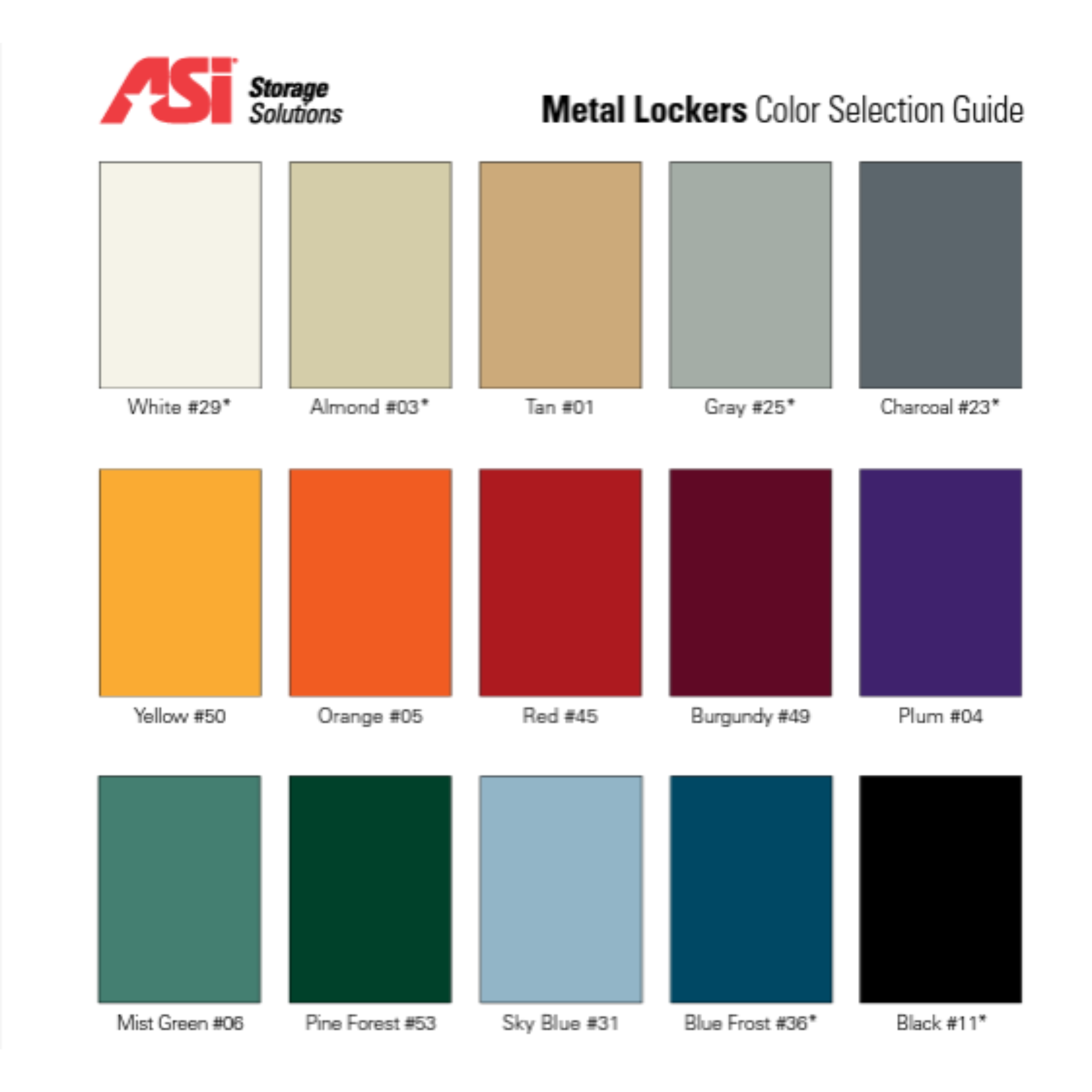 Competitor Athletic Metal Locker — 6 Tier, 3 Wide