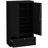 Metal Storage Cabinet with Drawer