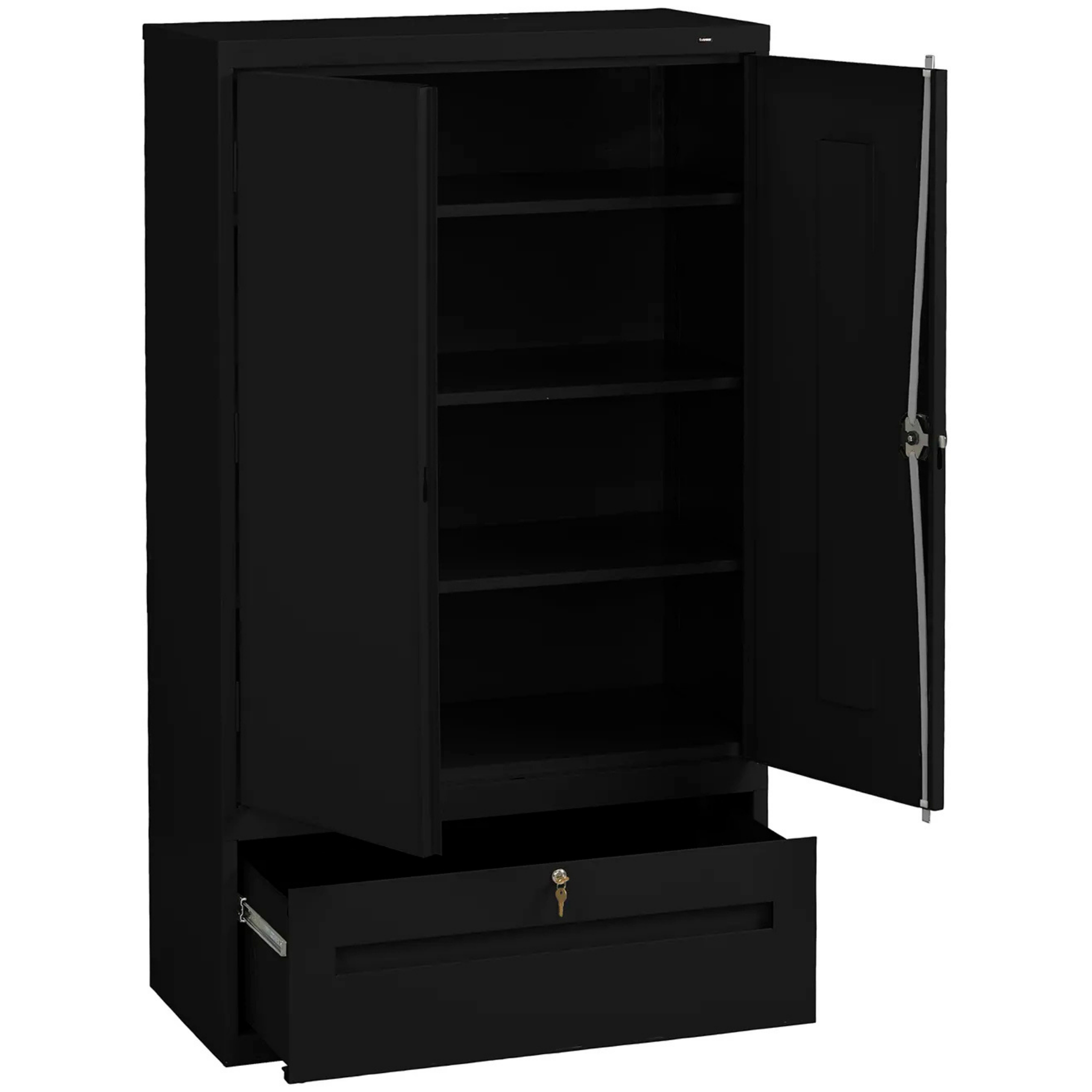 Metal Storage Cabinet with Drawer