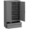 Metal Storage Cabinet with Drawer