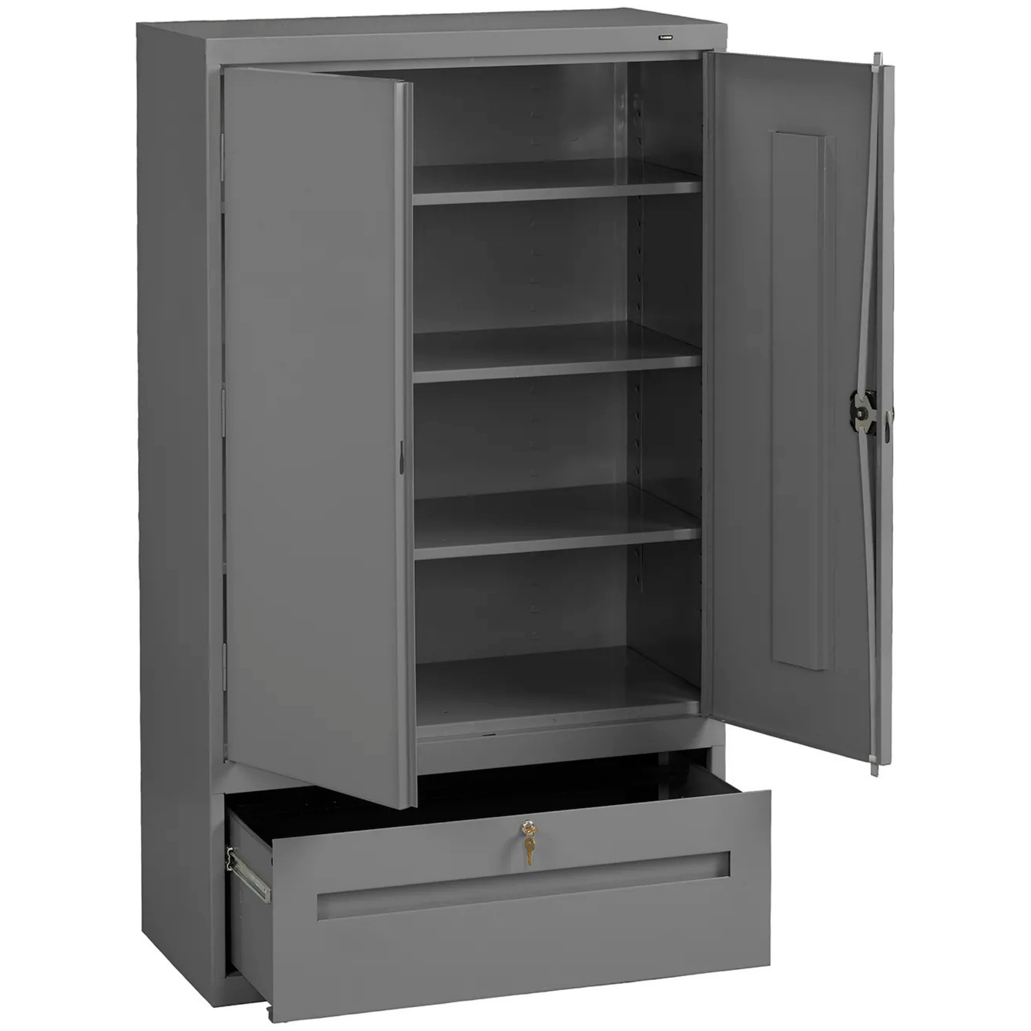 Metal Storage Cabinet with Drawer