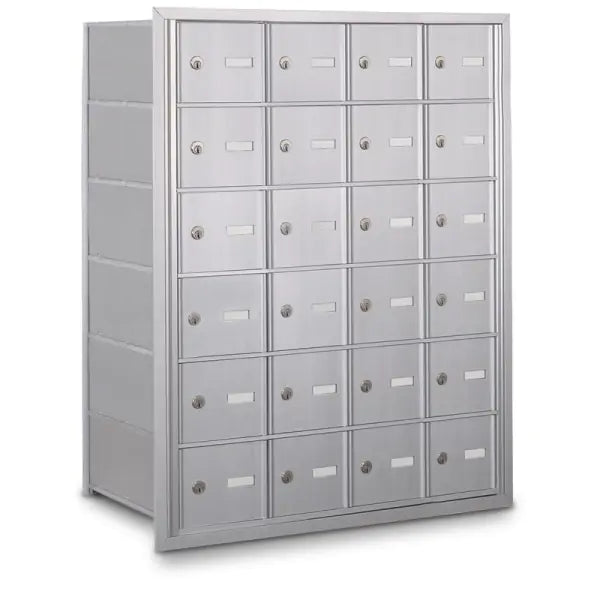 4B+ Horizontal Mailbox with 24 Doors