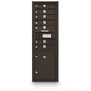 4C Standard Mailbox with 7 Doors & 1 Parcel Locker