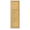 4C Standard Mailbox with 3 Parcel Lockers