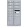 4C Standard Mailbox with 20 Doors & 2 Parcel Lockers