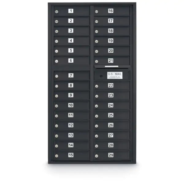 4C Standard Mailbox with 29 Doors