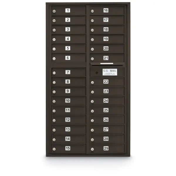 4C Standard Mailbox with 29 Doors