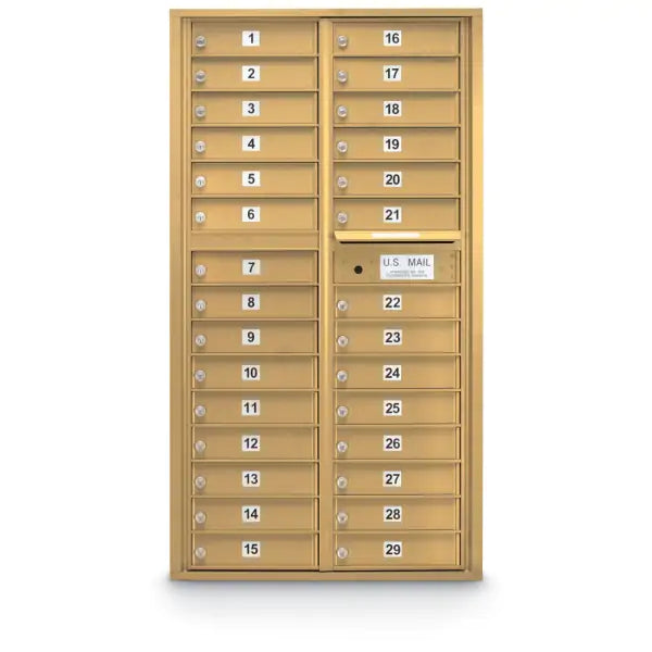 4C Standard Mailbox with 29 Doors