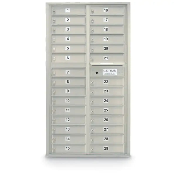 4C Standard Mailbox with 29 Doors