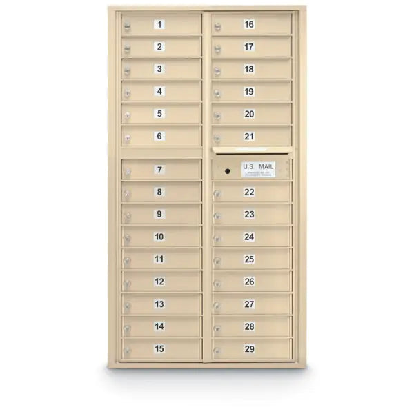 4C Standard Mailbox with 29 Doors