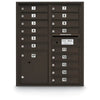4C Standard Mailbox with 15 Doors & 1 Parcel Locker