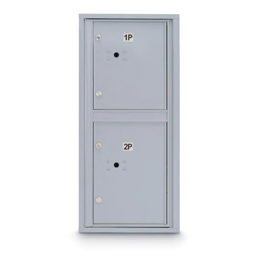 4C Standard Mailbox with 2 Parcel Lockers