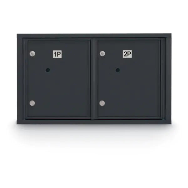 4C Standard Mailbox with 2 Parcel Lockers