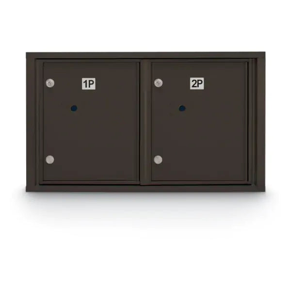 4C Standard Mailbox with 2 Parcel Lockers