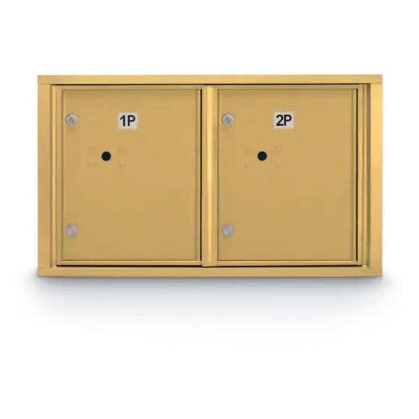 4C Standard Mailbox with 2 Parcel Lockers
