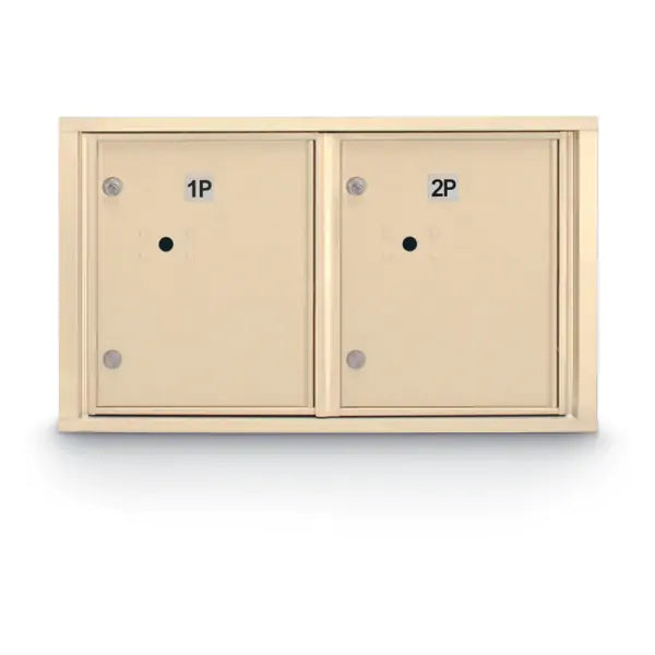 4C Standard Mailbox with 2 Parcel Lockers