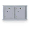 4C Standard Mailbox with 2 Parcel Lockers