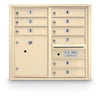 4C Standard Mailbox with 9 Doors & 1 Parcel Locker