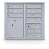 4C Standard Mailbox with 9 Doors & 1 Parcel Locker