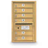 4C Standard Mailbox with 6 Doors