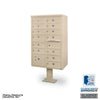 Cluster Box Unit with 13 Doors & 1 Parcel Locker