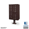 Cluster Box Unit with 13 Doors & 1 Parcel Locker