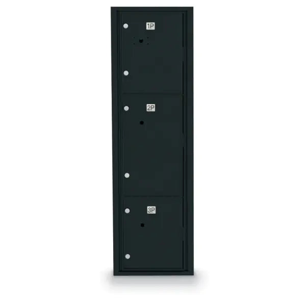 4C Standard Mailbox with 3 Parcel Lockers 56 1/2"