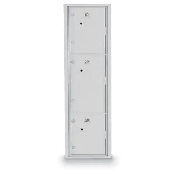 4C Standard Mailbox with 3 Parcel Lockers 56 1/2"