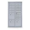 4C Standard Mailbox with 15 Doors & 3 Parcel Lockers