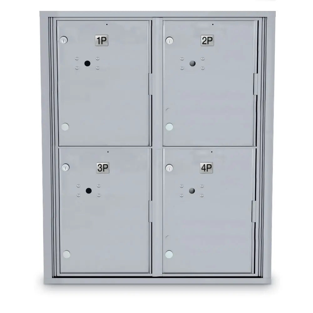 4C Standard Mailbox with 4 Doors