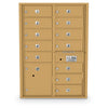 4C Standard Mailbox with 12 Doors & 1 Parcel Locker