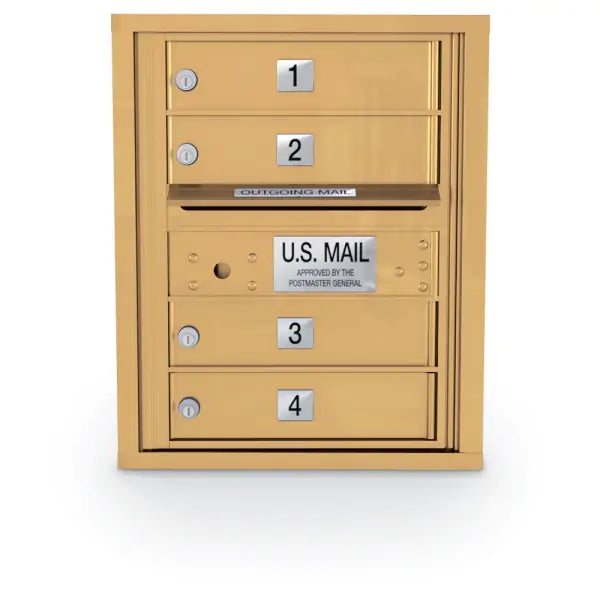 4C Standard Mailbox with 4 Doors