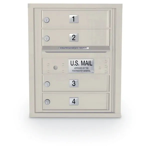 4C Standard Mailbox with 4 Doors