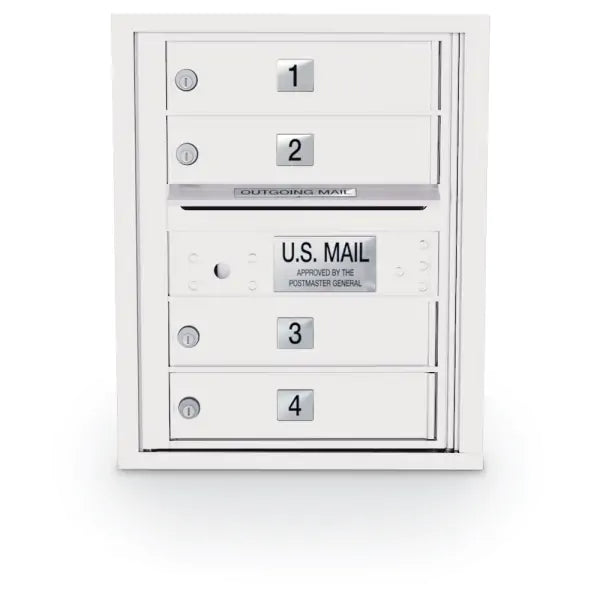 4C Standard Mailbox with 4 Doors